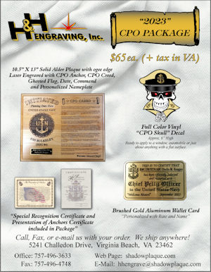 US Navy Chief Petty Officer Plaques - Chief Petty Officer Promotion ...